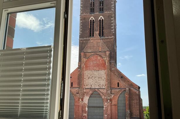 Blick aus dem Fenster