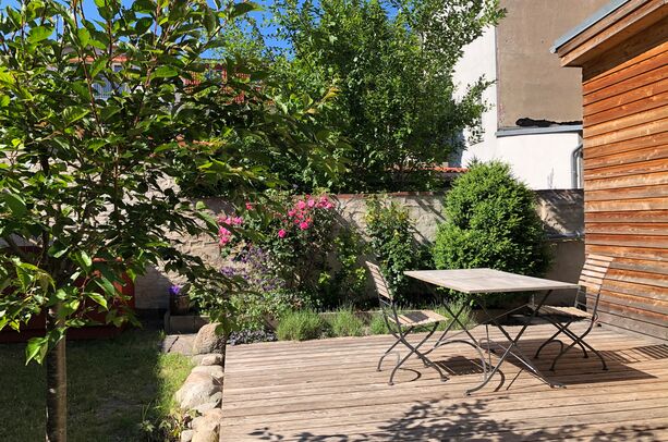 Ihre Terrasse im Innenhof