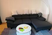 Schlafcouch im Wohnzimmer